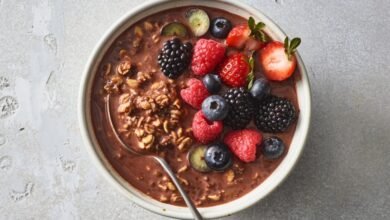Chocolate overnight oats