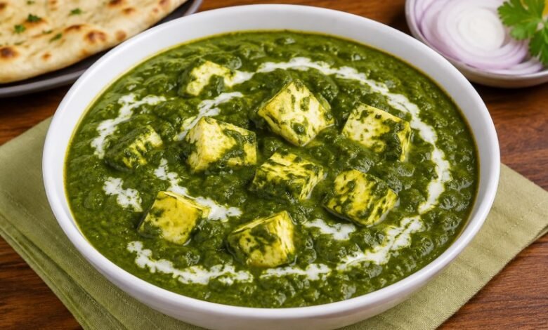 Creamy Palak Paneer